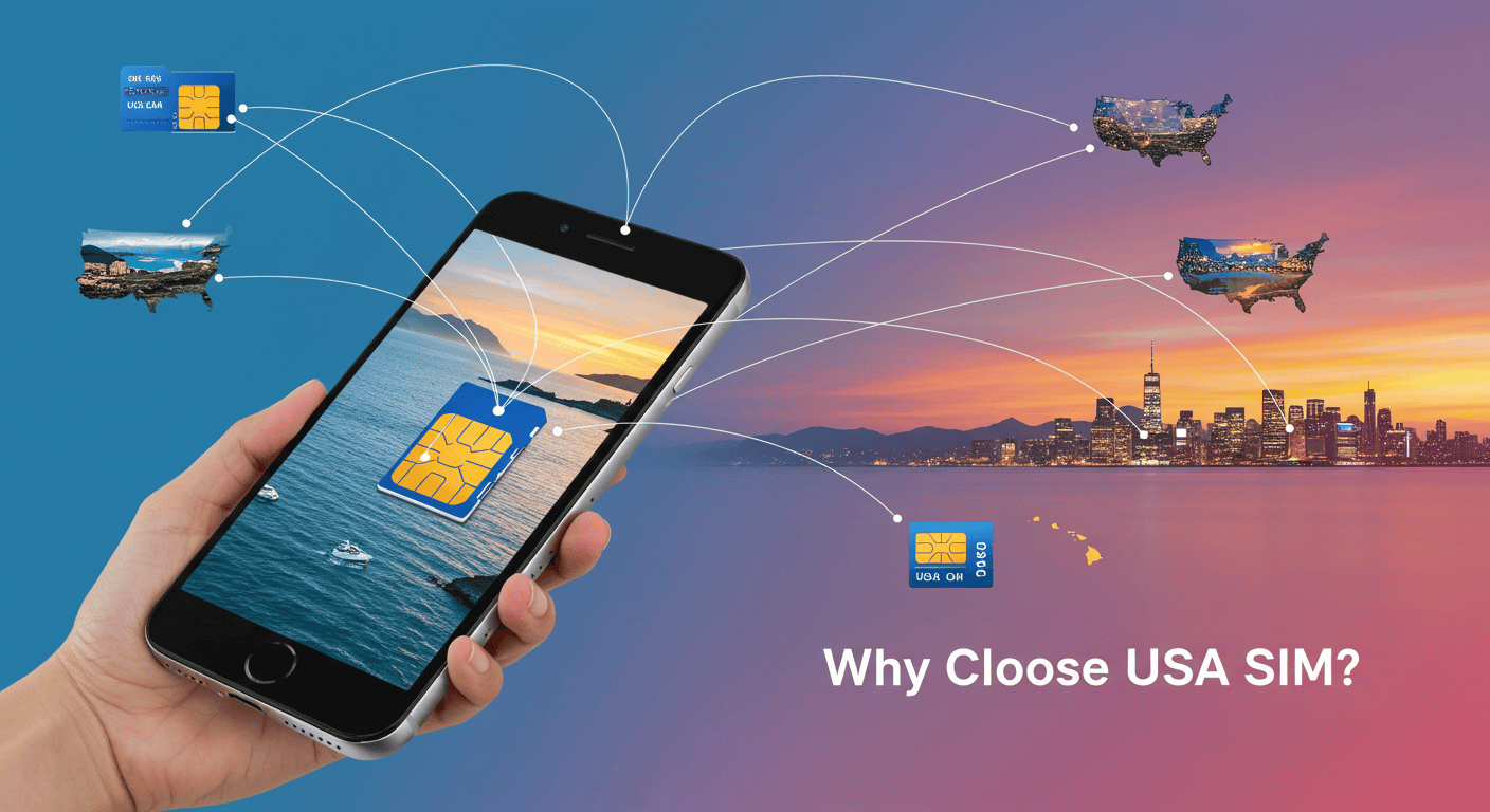 Pourquoi choisir USA SIM pour une carte SIM prépayée aux Etats-Unis ?