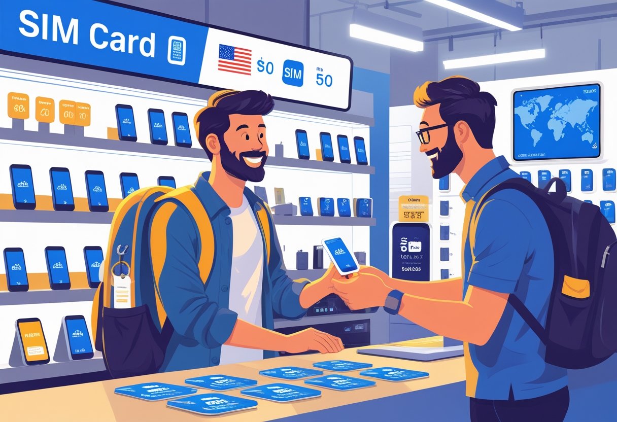 Prepaid simkaart kopen als toerist in de VS